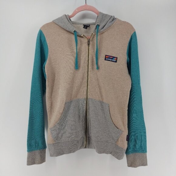 Patagonia Women's Board Short Label Lightweight Full-Zip Hoody Size XS - Picture 2 of 9